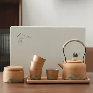 Набор посуды для чайной церемонии и медитации Диабаз,