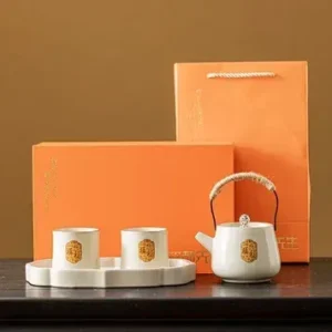 Набор посуды для чайной церемонии и медитации в стиле дарко